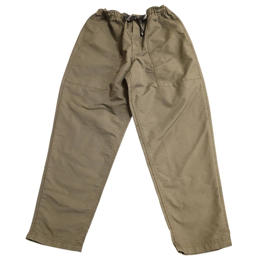 REI Co-op Trailmade Pants Men Medium Green Utility Hiking Outdoor Stretch Canvas